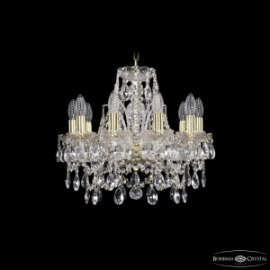 Подвесная люстра Bohemia Ivele Crystal 1411/10/141 G