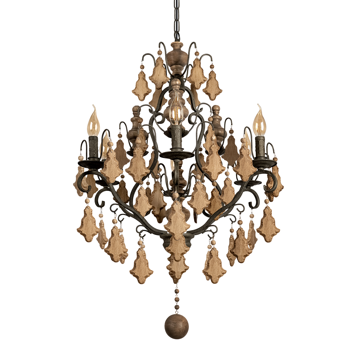 подвесная люстра loft it chateau 10559/6