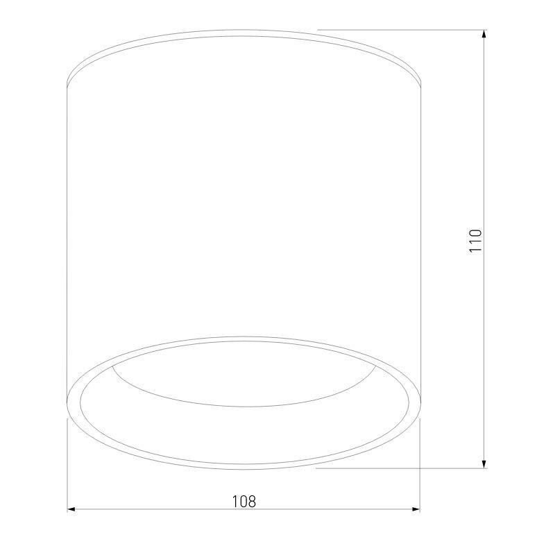 уличный светодиодный светильник elektrostandard light led 35132/h серый 4690389177019