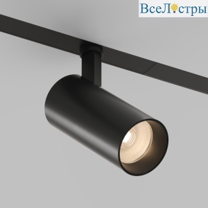 Трековый однофазный светильник Denkirs Simple Spot DK8120-BK