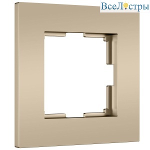 Рамка на 1 пост Werkel Slab (шампань софт) W0012911 4690389218385 a069624