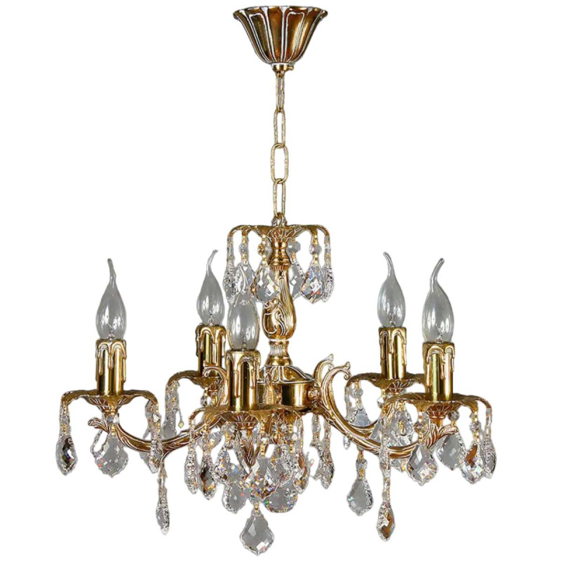 подвесная люстра ambiente benisa 2226/5 wp new leaf