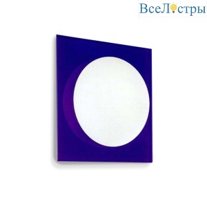 Настенно-потолочный светильник Leucos GIO 40 P-PL Blue 0404045364802