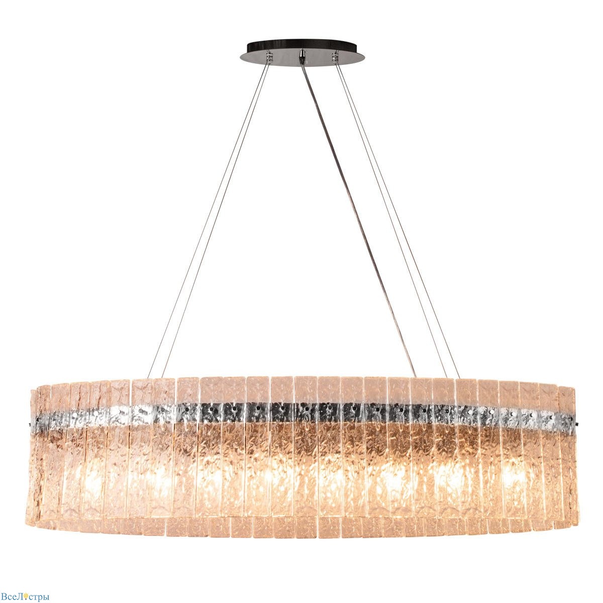 подвесная люстра loft it nevada 10297/1000 nickel