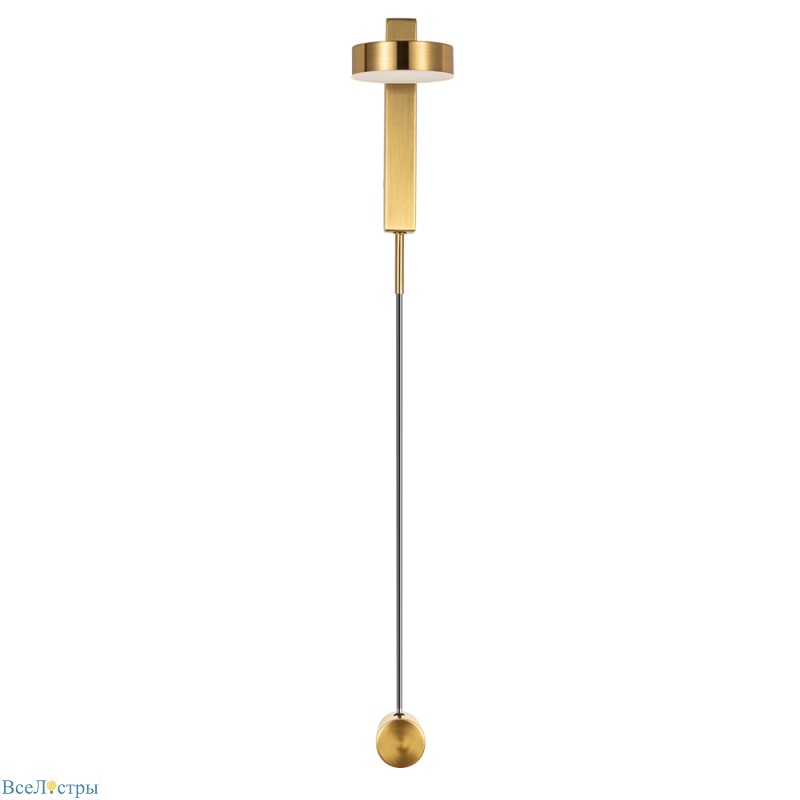 настенный светильник arte lamp mirach a2142ap-10pb