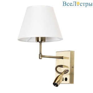 Бра Arte Lamp ELBA A2581AP-2AB
