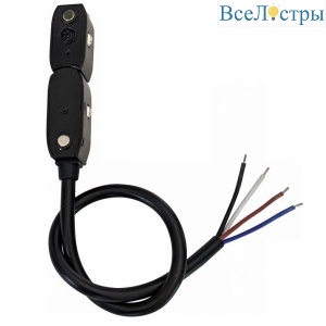 Ввод питания для радиусного шинопровода iLedex Technical Vision POWER INN 4822-R-BK