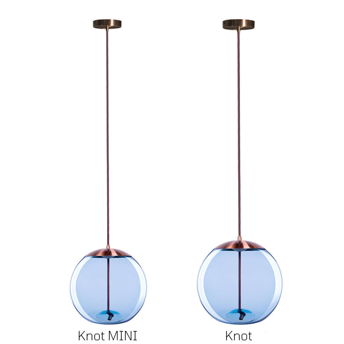 подвесной светодиодный светильник loft it knot 8133-b mini