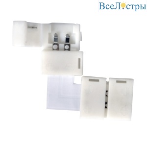 Угловой коннектор для одноцветной светодиодной ленты 3528, 2835 (10 шт) Elektrostandard 4690389087608
