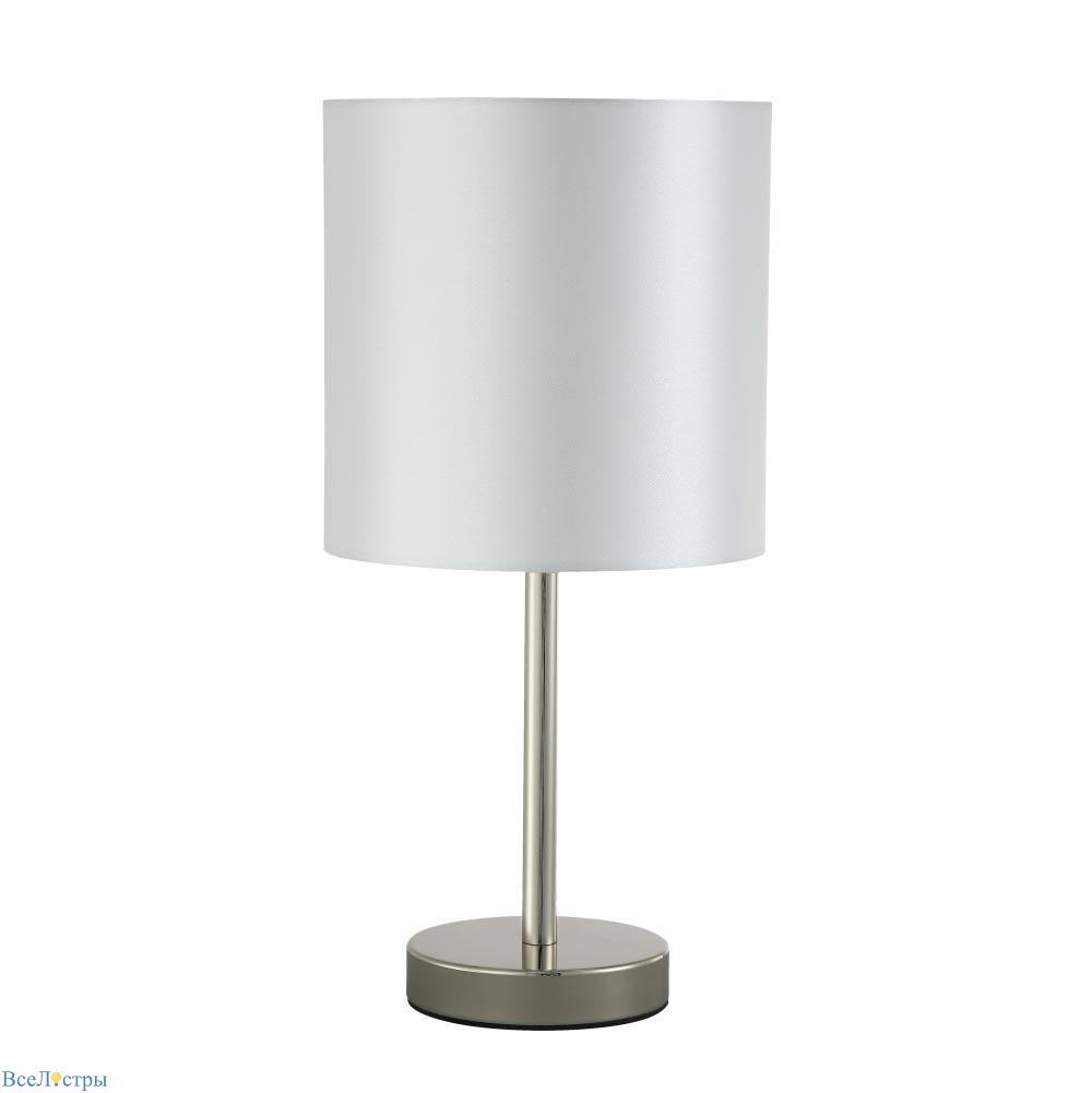 настольная лампа crystal lux sergio lg1 nickel