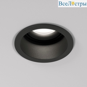 Встраиваемый светильник Elektrostandard Hide 25008/01 GU10 черный a064263