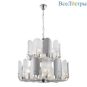 Подвесная люстра iLamp Dolce 15571-12 CR+MULT