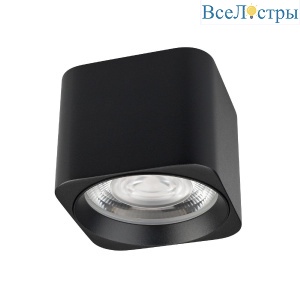 Накладной светильник Arlight SP-DICE-S78x78-10W Warm3000 (BK, 24 deg, 230V) 046632