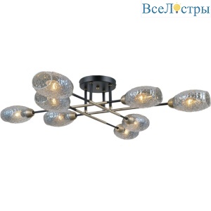 Люстра на штанге Illumico IL0255-8CSQ-79 BK AB