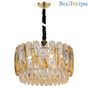 Подвесная люстра AM Group SPARKLY D500 GOLD