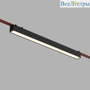 Трековый однофазный светильник Denkirs Belty Linear DK5577-BK