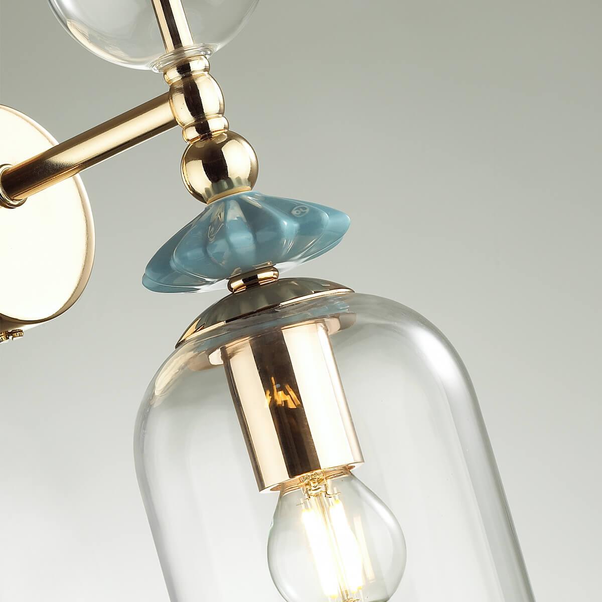 бра odeon light classic bizet 4855/1wa