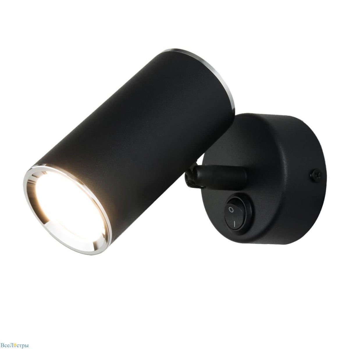 спот elektrostandard rutero mrl 1003 черный 4690389136450