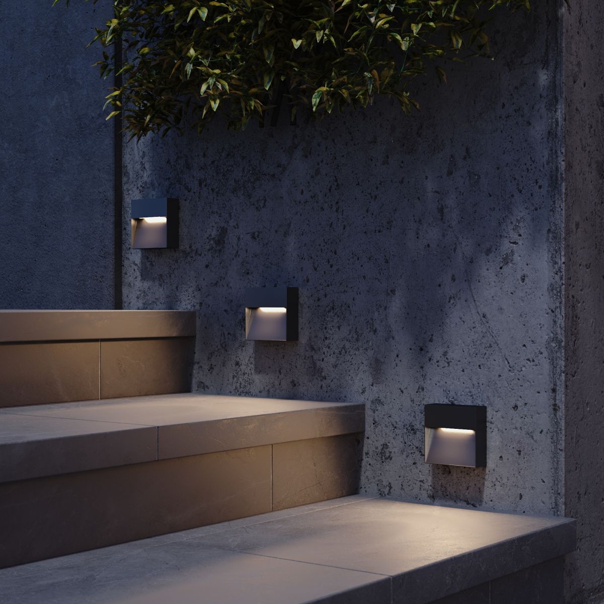 уличный настенный светильник st luce lade sl9537.411.14