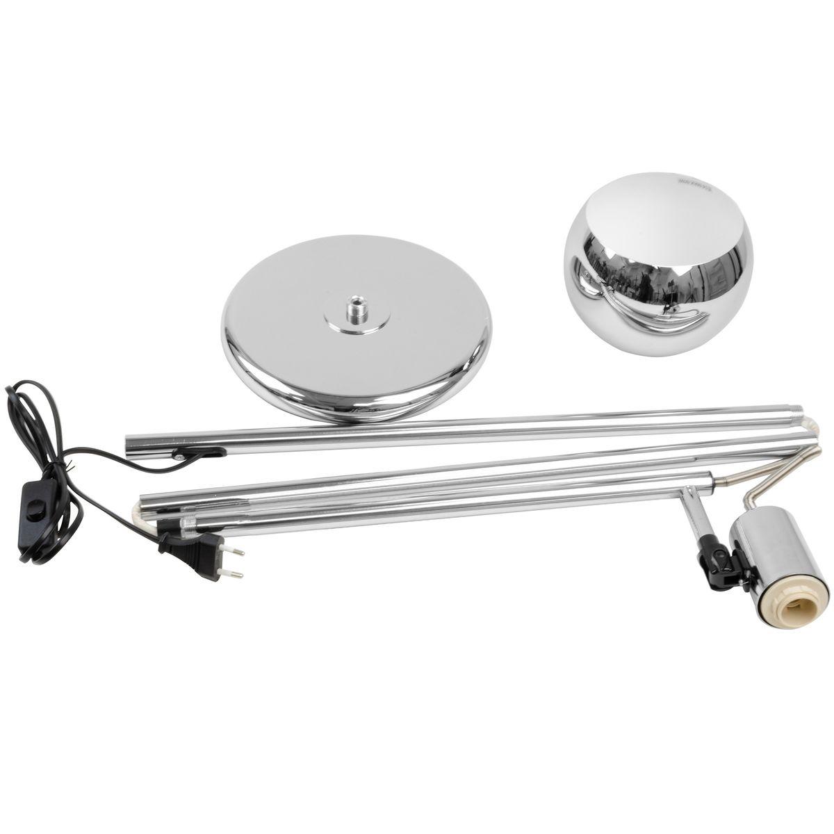 торшер uniel uml-t702 e14 silver+ ul-00010957