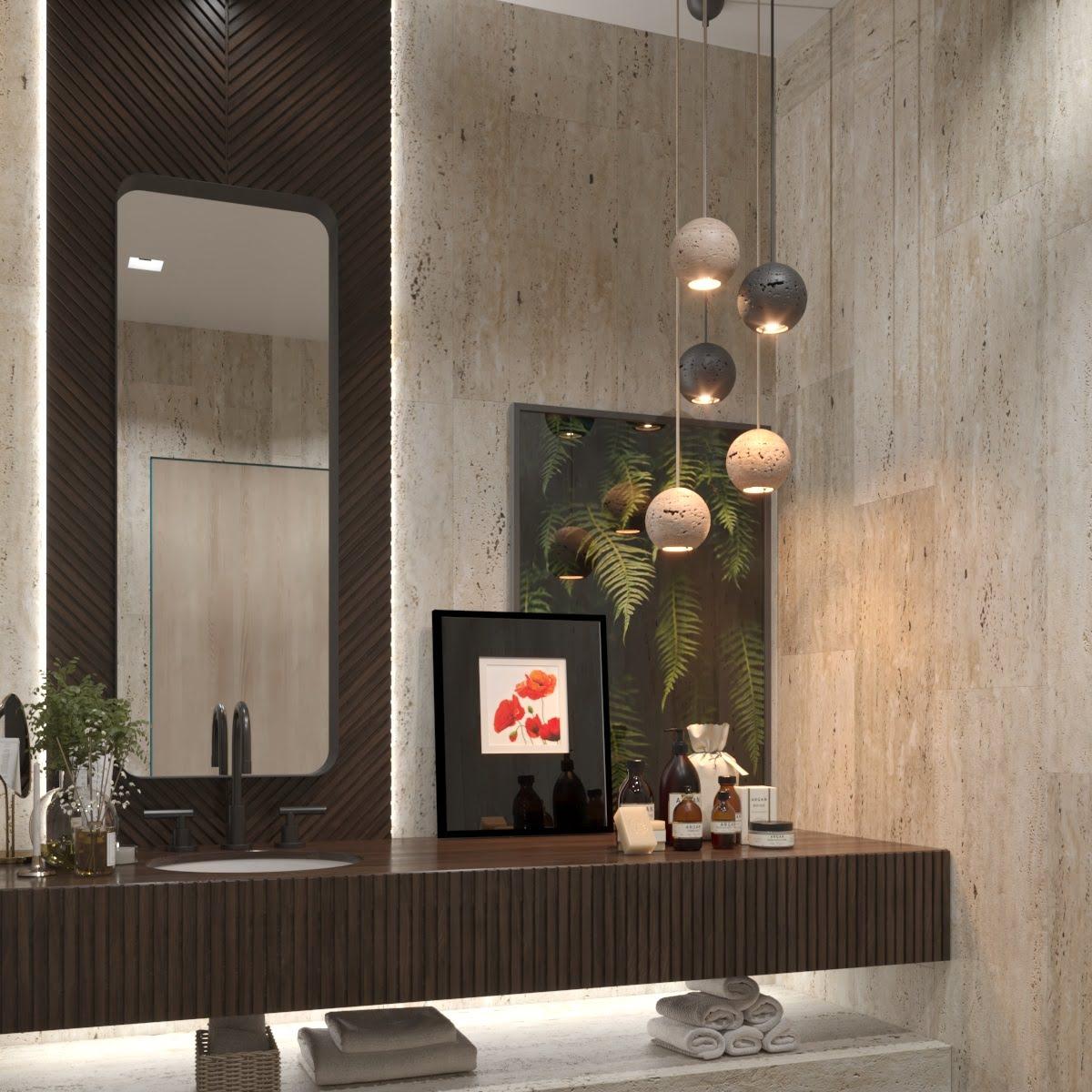подвесной светильник odeon light hightech travertino 6625/1l