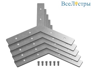 Соединитель Y-образный (5 шт.) Ambrella Light Profile System GP8056