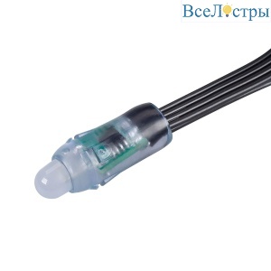 Герметичный управляемый модуль Arlight DMX-UVR-D12 12V RGB (0.3W, IP67, 90deg) 043451
