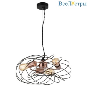 Подвесная люстра Lussole Loft Brooks GRLSP-8246