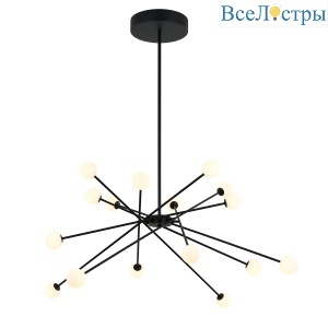 Люстра на штанге DeLight Collection MD19001025-16A black