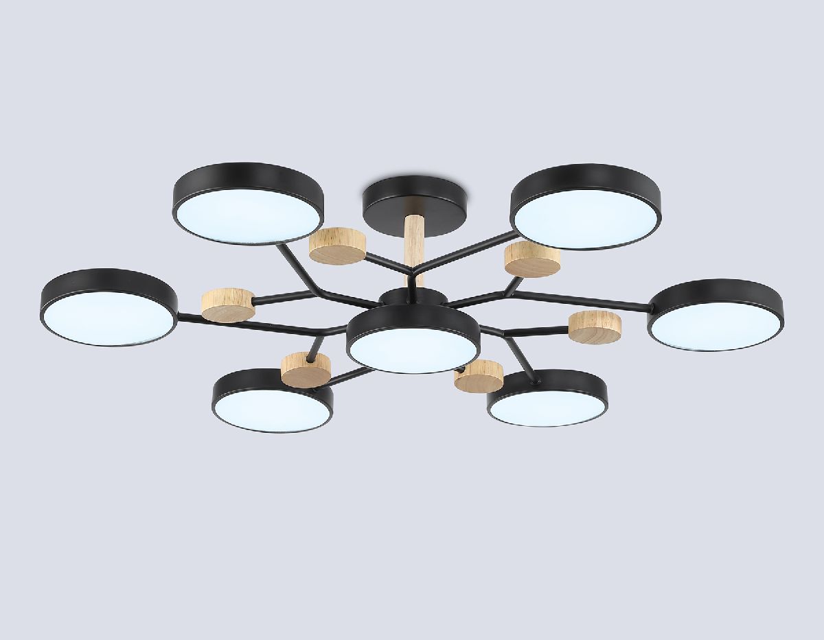 люстра на штанге ambrella light linetech comfort fl4866