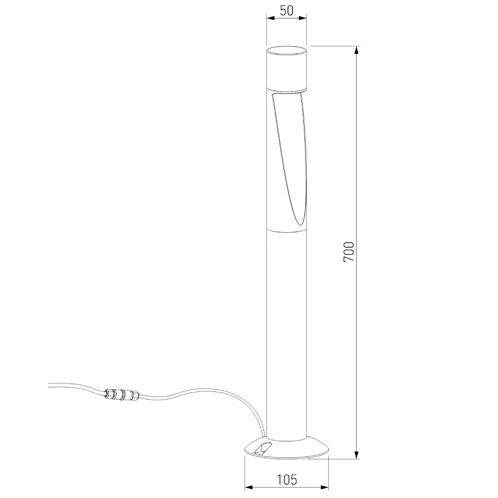 ландшафтный светильник elektrostandard recess 35177/f 4690389208454 a067382