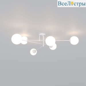 Потолочная люстра Eurosvet Netz 30181/6 белый Smart a062215