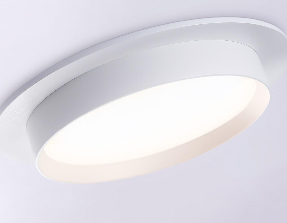 встраиваемый светильник ambrella light techno spot gx53 acrylic tech tn5225