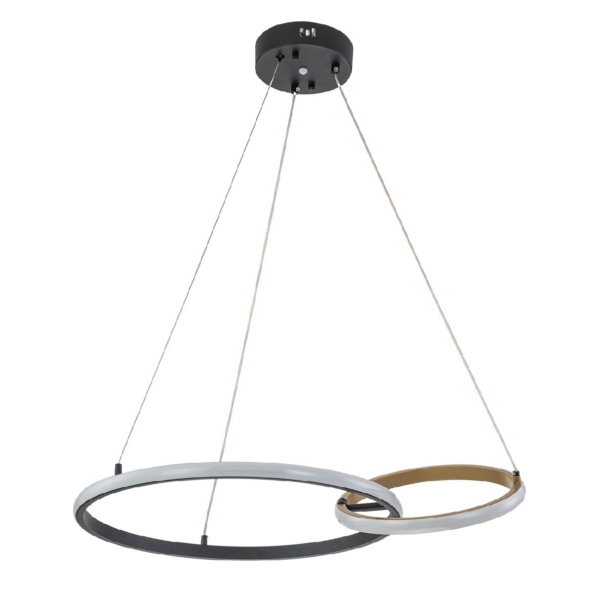 подвесной светильник escada relation 10230/2led black/gold