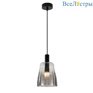 Подвесной светильник Indigo Soave 11047/B/1P Smoke V000490
