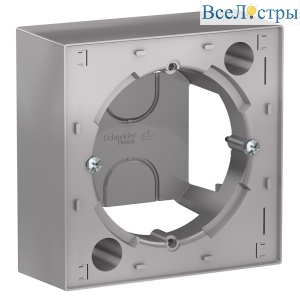 Коробка для наружного монтажа Systeme Electric AtlasDesign Алюминий ATN000300