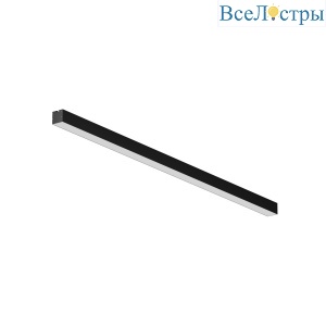 Линейный накладной светильник Maytoni Technical 4000K 35x35 (Черный, 1 м) LL311012