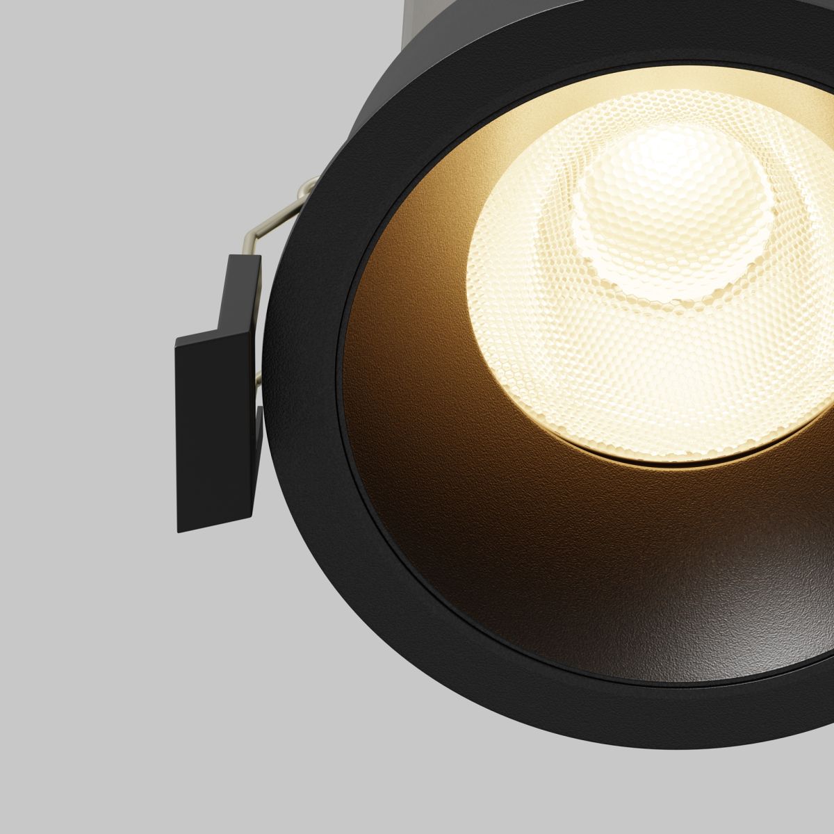 встраиваемый светильник maytoni technical dip dl117-15w-3k-b