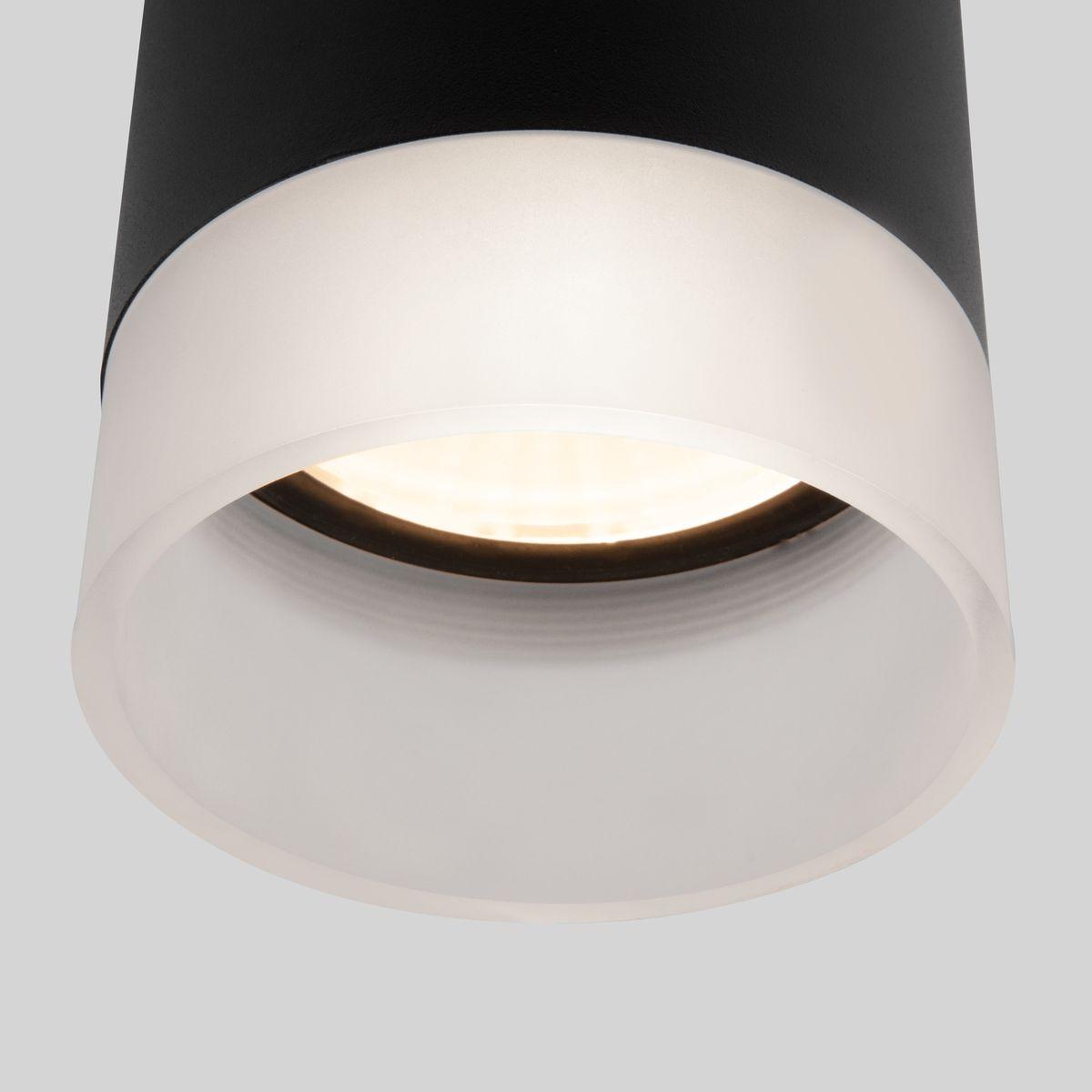 уличный светодиодный светильник elektrostandard light led 35140/h черный 4690389177941