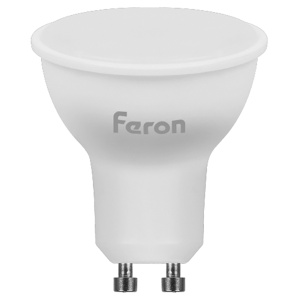 Лампа светодиодная Feron LB-24 MR16 GU10 5W 175-265V 4000K 51216