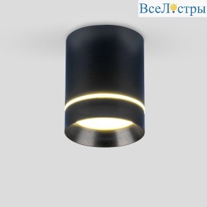 Потолочный светодиодный светильник Elektrostandard Topper DLR021 черный матовый a063933