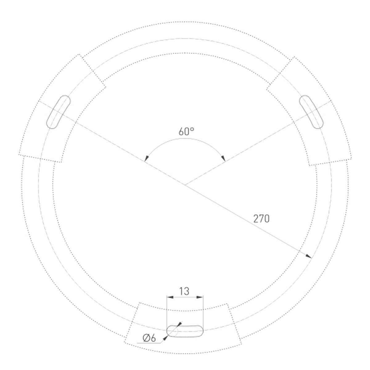 потолочный светильник arlight sp-rondo-r600-60w day4000 034821