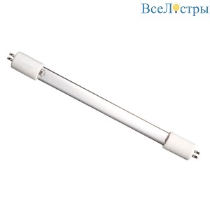 Лампа ультрафиолетовая бактерицидная Uniel G5 8W прозрачная EFL-T5-8/UVCB/G5/CL UL-00007281