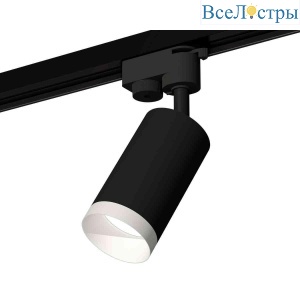Комплект трекового светильника Ambrella light Track System XT6323060 SBK/SWH черный песок/белый песок (A2521, C6323, N6130)