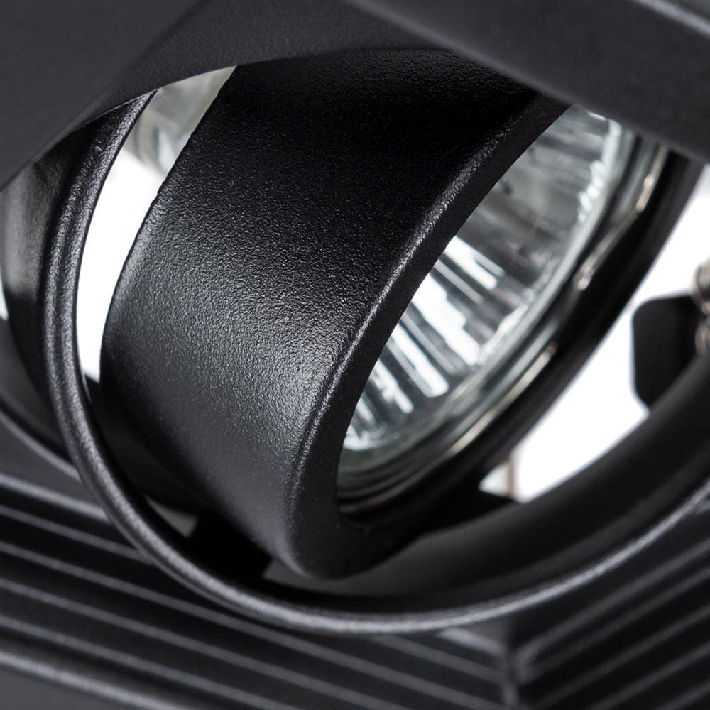встраиваемый светильник arte lamp canis a6661pl-1bk