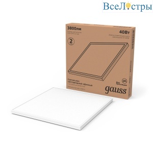 Светодиодная панель Gauss 842161240