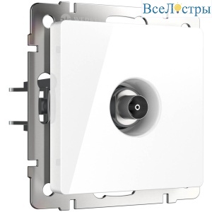 ТВ-розетка оконечная Werkel белый W1183001 4690389155390