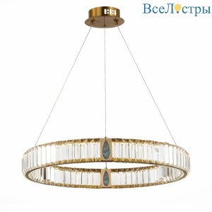 Подвесная люстра Delight Collection D8016P/R/D600 gold/clear