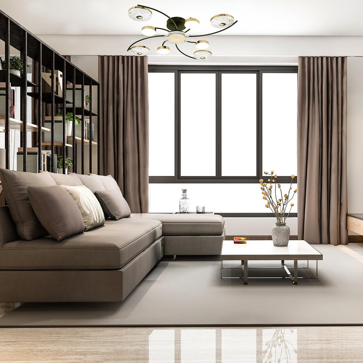 потолочная светодиодная люстра escada divita 10208/8led