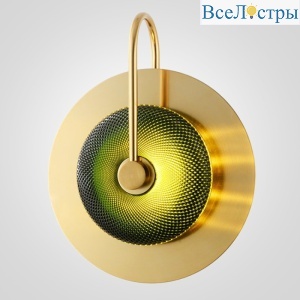 Настенный светильник ImperiumLoft Green Disk 144298-22